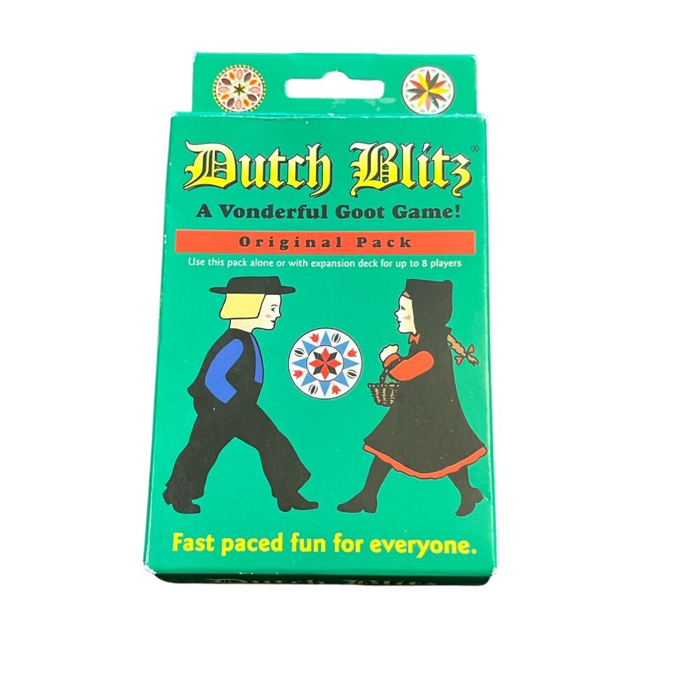 DUTCH BLITZ Card Game in Box Game Night Family Fun Ages 8+